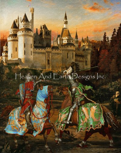 King Arthur and Sir Lancelot - Howard David Johnson