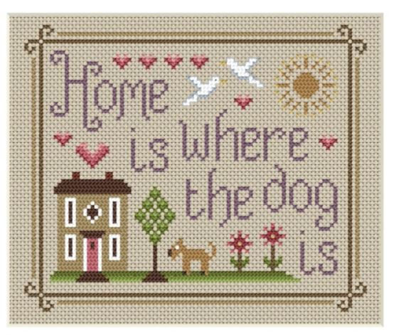 click here to view larger image of Home is Where the Dog Is (chart)