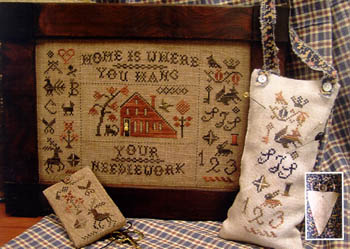 click here to view larger image of Home Is Where You Hang Your Needlework (chart)