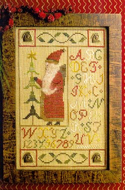 click here to view larger image of Santa Button Sampler (chart)