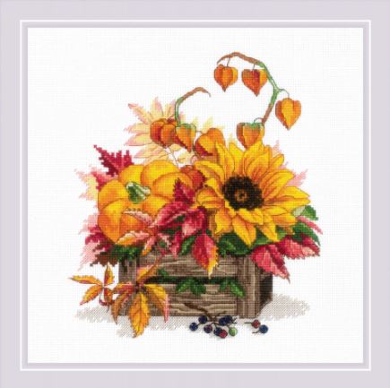 click here to view larger image of Hello Autumn (counted cross stitch kit)