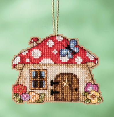 click here to view larger image of Mushroom House (2022) (counted cross stitch kit)