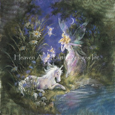click here to view larger image of Fairyland Unicorn Sleeps- Mimi Jobe (chart)