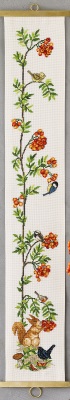 click here to view larger image of Fall Bellpull (counted cross stitch kit)