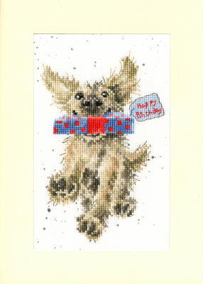 click here to view larger image of Special Delivery Greeting Card (counted cross stitch kit)
