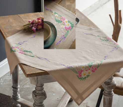 Spring Flowers Tablecloth