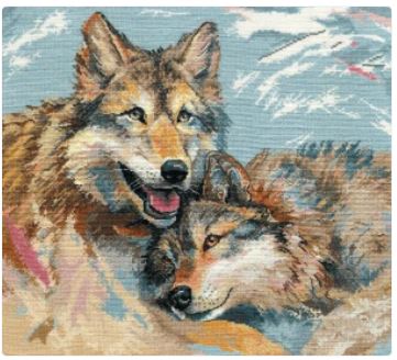click here to view larger image of Kindred Souls (counted cross stitch kit)