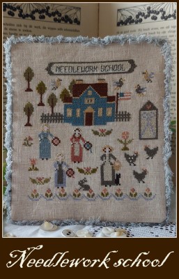 click here to view larger image of Needlework School (chart)