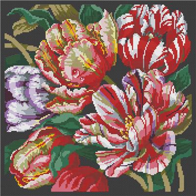 click here to view larger image of Parrot Tulips (chart)