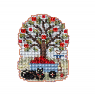 click here to view larger image of Apple Harvest (2022) (counted cross stitch kit)