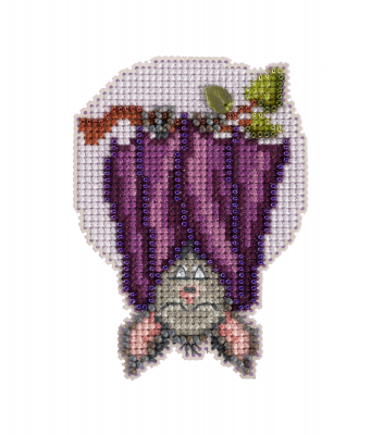 click here to view larger image of Batty (2022) (counted cross stitch kit)