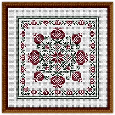 click here to view larger image of Pomegranate Square (chart)