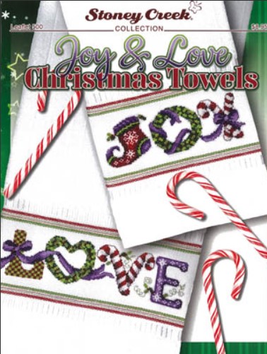 click here to view larger image of Joy & Love Christmas Towels (chart)