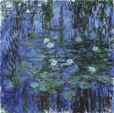 click here to view larger image of Blue Water Lilies (chart)