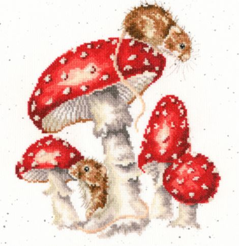 click here to view larger image of Fairy Ring, The (counted cross stitch kit)