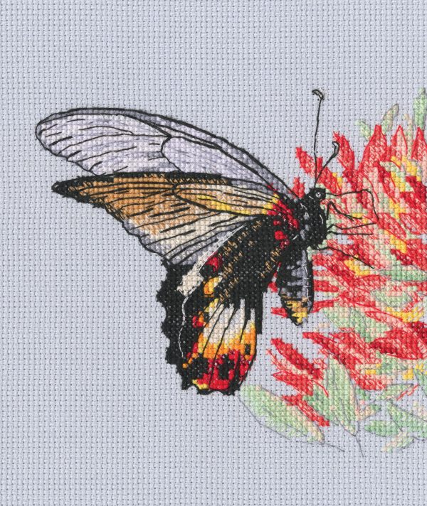 click here to view larger image of Nectar for Butterfly (counted cross stitch kit)