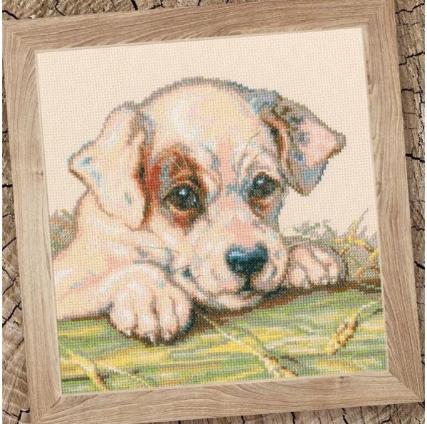click here to view larger image of Motherhood Puppy (counted cross stitch kit)