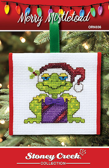 click here to view larger image of Merry Mistletoad (chart)