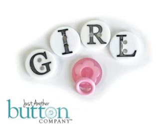 click here to view larger image of Boy and Pink Button Pacifier (button pack)