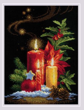 click here to view larger image of Christmas Lights (counted cross stitch kit)