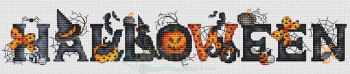 click here to view larger image of Halloween Sampler (chart)