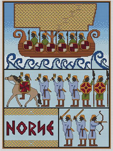 click here to view larger image of Norse Tapestry (chart)