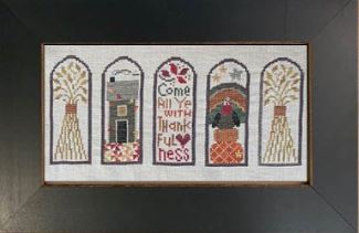 click here to view larger image of Thanksgiving Arches (counted cross stitch kit)