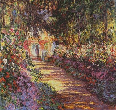 click here to view larger image of Garden Path at Giverny (chart)