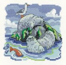 click here to view larger image of Chilling (counted cross stitch kit)