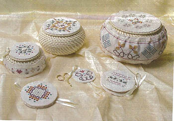 click here to view larger image of 3 Basket Stitchers Sewing Set (chart)