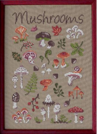 click here to view larger image of Mushrooms  (chart)