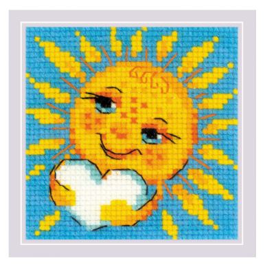 click here to view larger image of Sunshine (counted cross stitch kit)