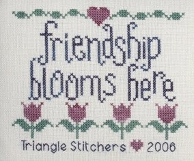 click here to view larger image of Friendship Blooms (chart)