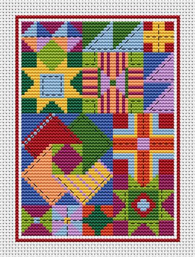 click here to view larger image of Miniature Quilt Sampler (chart)