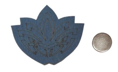click here to view larger image of Magnetic Needle Holder - Blue/Pattern (accessory)