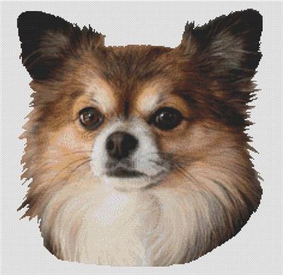 click here to view larger image of Long Haired Chihuahua 1 (chart)