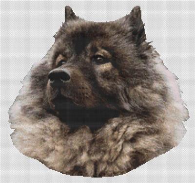 click here to view larger image of Keeshond 2 (chart)