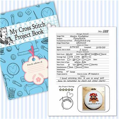 click here to view larger image of Cross Stitch Project Book Stitching (accessory)
