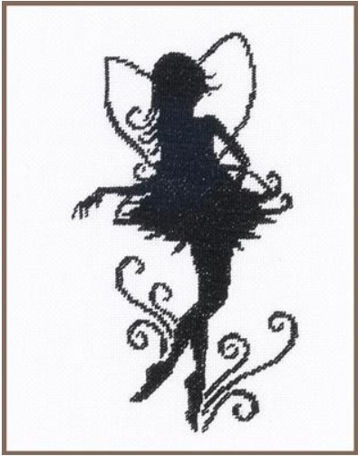 click here to view larger image of Cute Little Fairy 27ct (counted cross stitch kit)