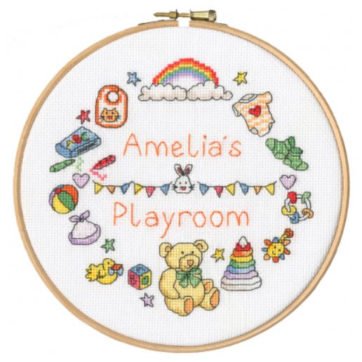 click here to view larger image of My Playroom (counted cross stitch kit)