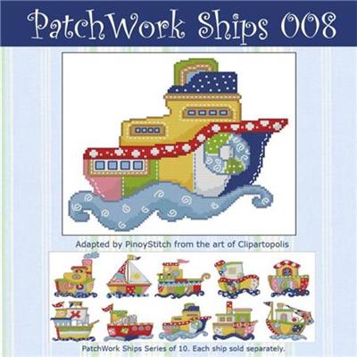 click here to view larger image of Patchwork Ships 008 (chart)
