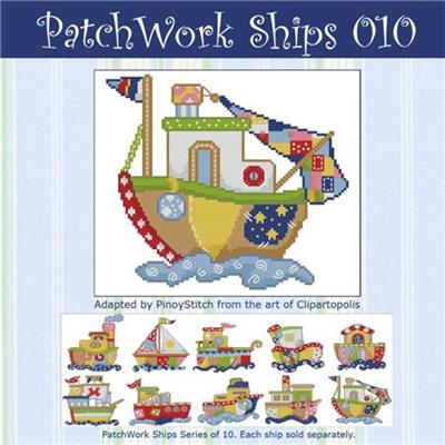 click here to view larger image of Patchwork Ships 010 (chart)