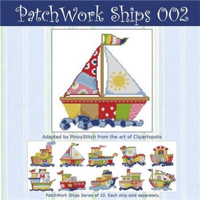 click here to view larger image of Patchwork Ships 002 (chart)