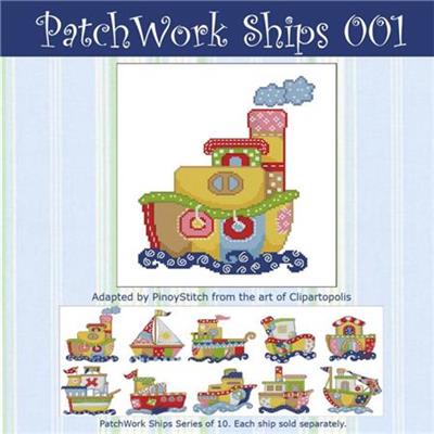 click here to view larger image of Patchwork Ships 001 (chart)
