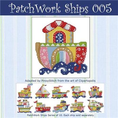 click here to view larger image of Patchwork Ships 005 (chart)