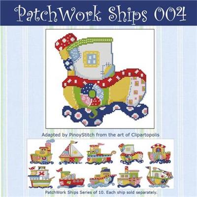 click here to view larger image of Patchwork Ships 004 (chart)