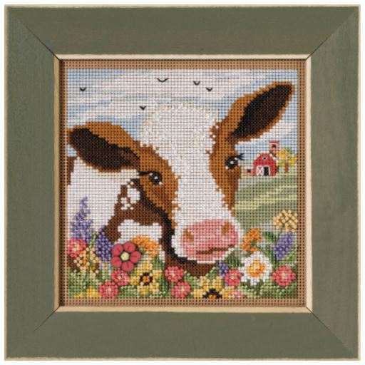 click here to view larger image of Spotted Cow (2023) (counted cross stitch kit)