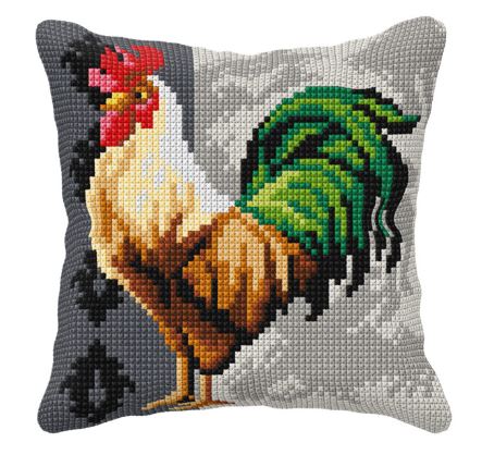 click here to view larger image of Rooster - SA99081 (needlepoint kit)