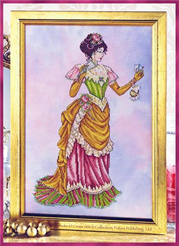 click here to view larger image of Victorian Lady - The Dance Card (chart)