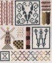 click here to view larger image of Sampler Of Stitches - Part Eight VWX (chart)